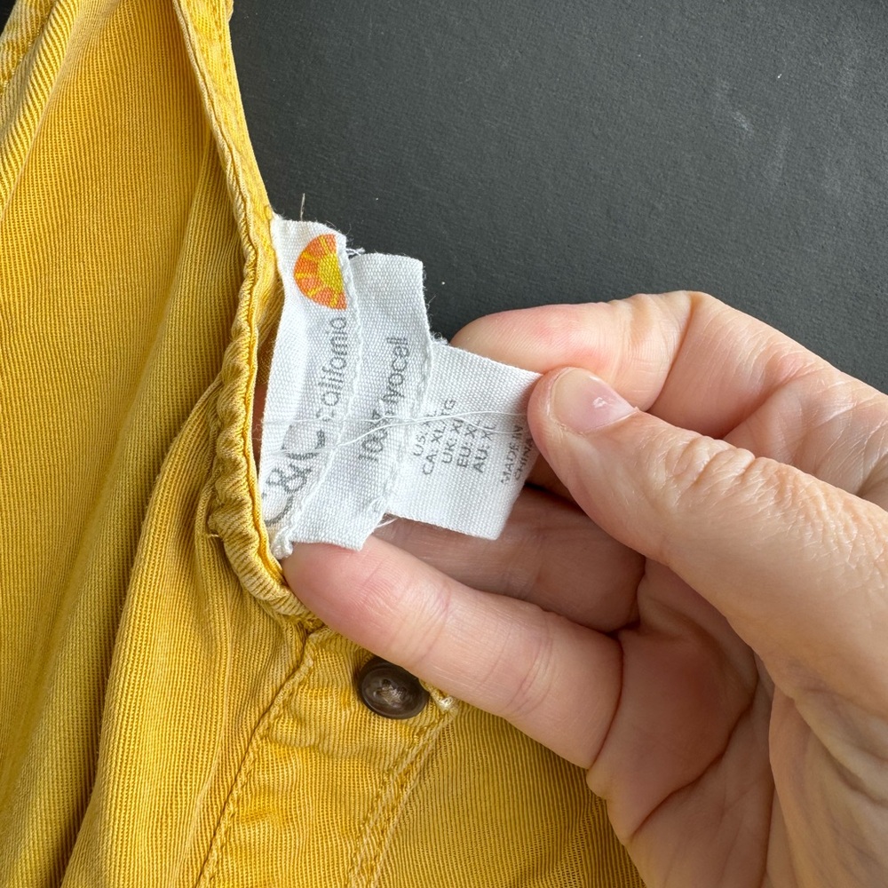 C&C California yellow jumpsuit - Picture 4 of 6